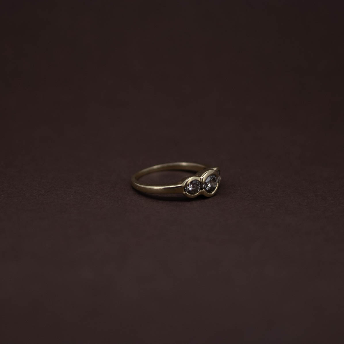 Diamond Ring Solid Gold 04