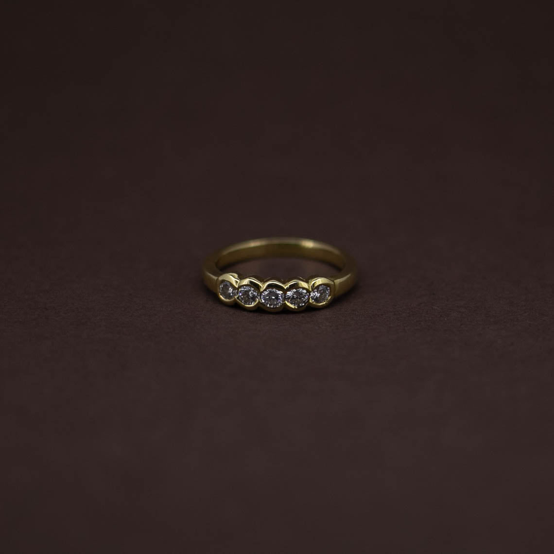 Diamond Ring Solid Gold 05