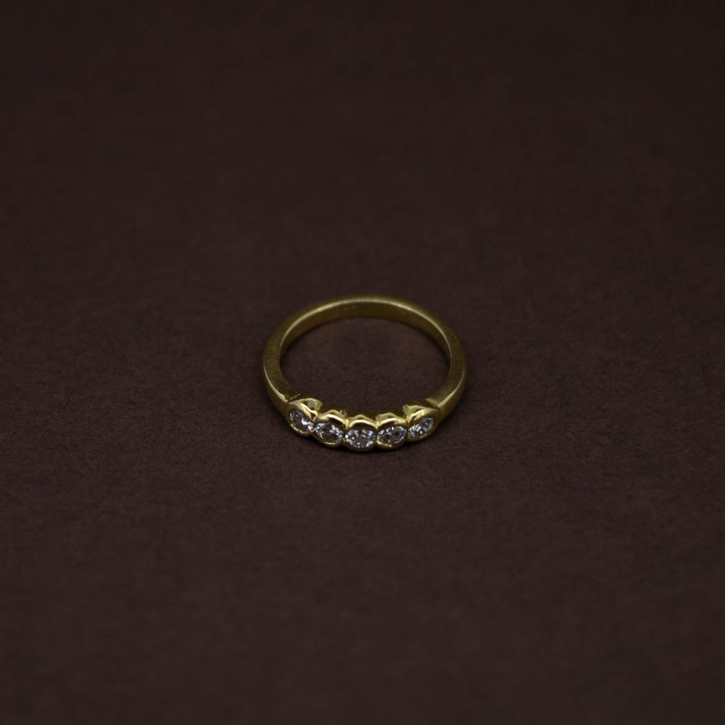 Diamond Ring Solid Gold 05