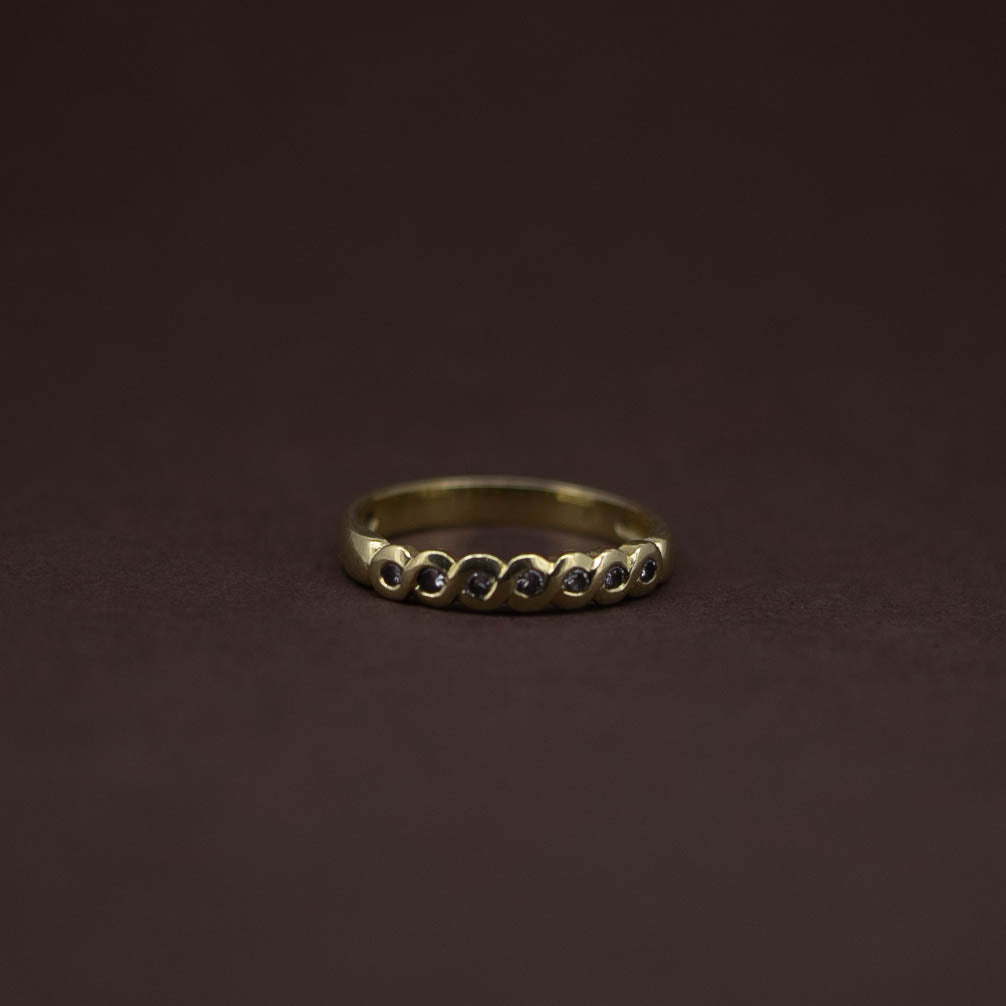 Diamond Ring Solid Gold 03